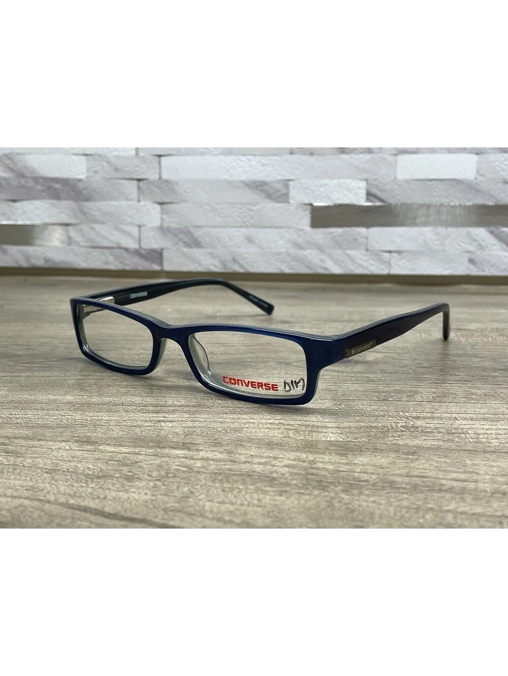 CONVERSE Bold Blue Kids Rectangle Full Rim Eyeglasses 46[]15-125 Frames Only
